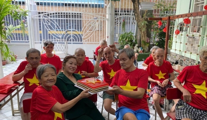 Chào Mừng 30/4/1975 - 30/4/2025 tại Dưỡng Lão Nhân Nghĩa