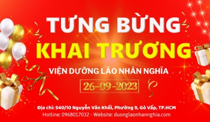 🌞 VIỆN DƯỠNG LÃO NHÂN NGHĨA ƯU ĐÃI ĐẶC BIỆT HẤP DẪN TRONG THÁNG KHAI TRƯƠNG 🌞